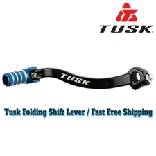 Tusk Folding Shift Lever Shifter WR250F WR450F YZ250F YZ250FX YZ450F Blue