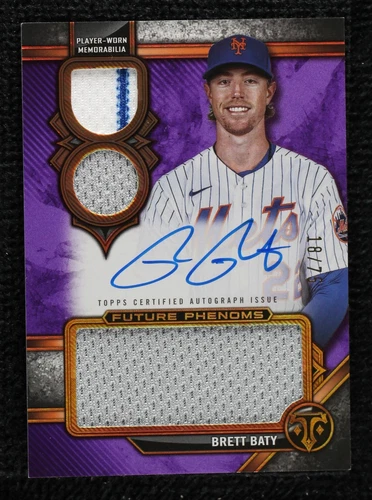 2024 Topps Triple Threads - Brett Baty #FPAR-BB