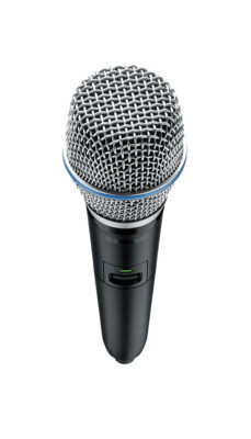 Shure GLXD24+/B87A Dual Band Vocal System with BETA 87A Microphone