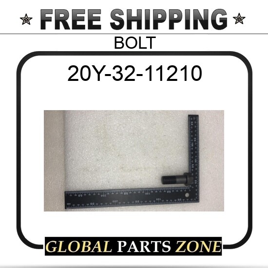 20Y-32-11210 - TRK BOLT 20X1.5X53 (DSM=SI431) for KOMATSU | eBay