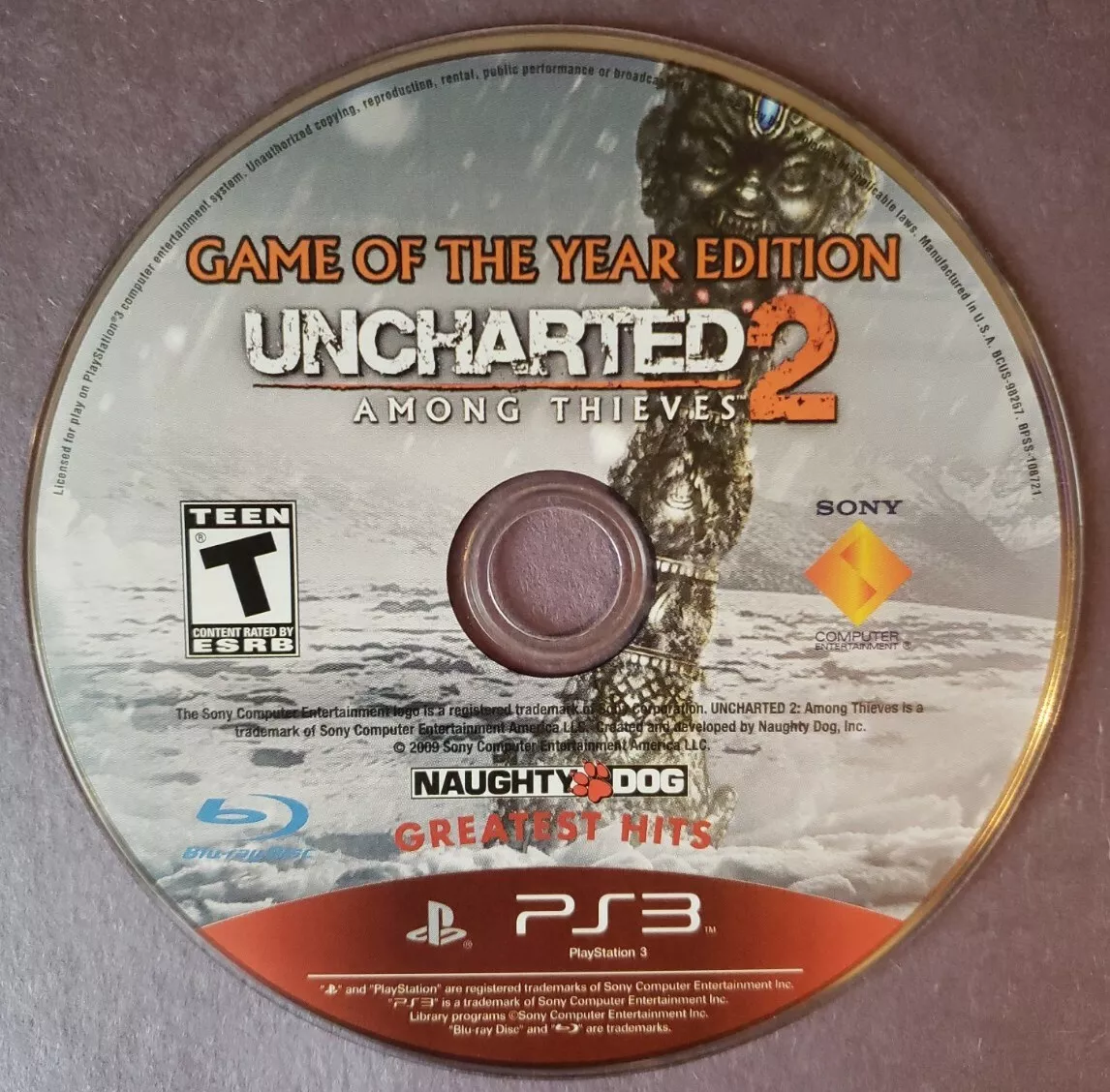 Uncharted 2 Among Thieves GOTY Edition Greatest Hits PS 3 New Y-Fold Sealed  PS3