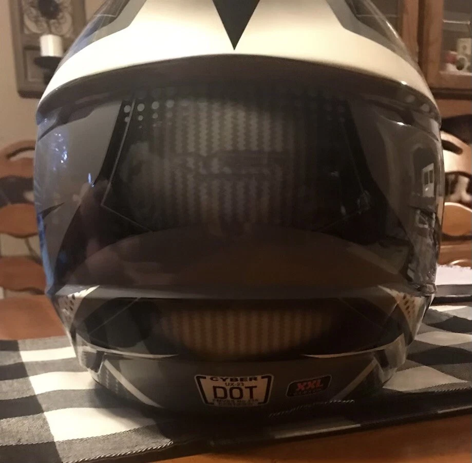 Casco Cyber Motorcycle/atv/dirt bike aprobado por el DOT, 2xl Foto 3 de 4