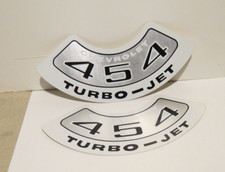 LOT 2 CHEVROLET 454 TURBO-JET black silver AI...