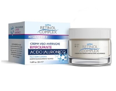RETINOL COMPLEX GESICHTSCREME ANTI-FALTEN AUFPOLSTERND JALURONSÄURE 50ML