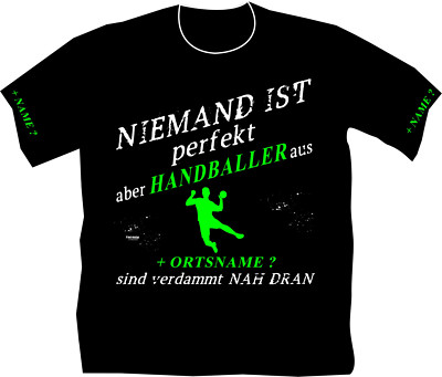 Handball T-Shirt Achtung Handballshirt Trikot Bekleidung Geburtstag Turniere 4