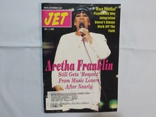 Jet Magazine October 7, 1996 - Aretha Franklin - Black Football Players OB