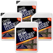 Cleenly Resin Driveway Cleaner Mould Algae Killer Remover Tarmac Patio 20L