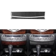 Carbon Fiber Center Console Storage Panel Trim For In finiti JX35 QX60 2013-2016