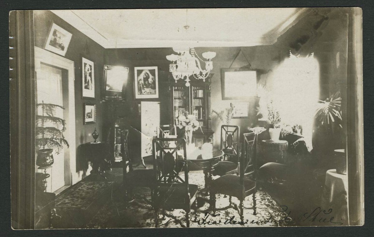 Kolding Denmark: 1913 RPPC Postcard I.O. BRANDORFF's HOME GAME ROOM OR  PARLOR | eBay