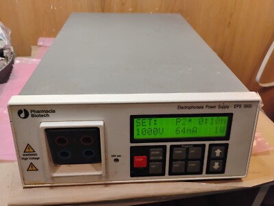 Pharmacia Biotech Electrophoresis Power Supply EPS 3500 - Fast Ship