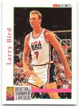 1992-93 Hoops #337 Larry Bird USA Boston Celtics Basketball Card NM-MT  ID:20507