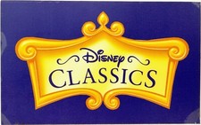 Original Blockbuster Disney Classics Styrofoam Video Section Display 23"x 14.5"