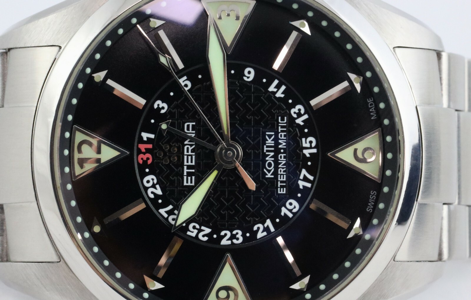 Bild 2 - Eterna Kontiki Four-Hands Automatik 42mm 1592.41 Dif21143 AVS18000 X