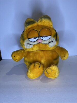 Vintage 1981 GARFIELD Plush Cat Stuffed Animal Collectible Toy 16