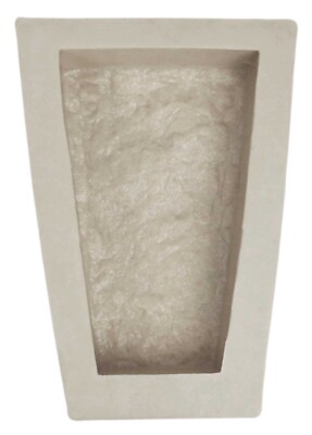 Stone Master Molds Rubber Molds for Concrete, Keystone, 12''L x 7.75-4.75''W x 2.5