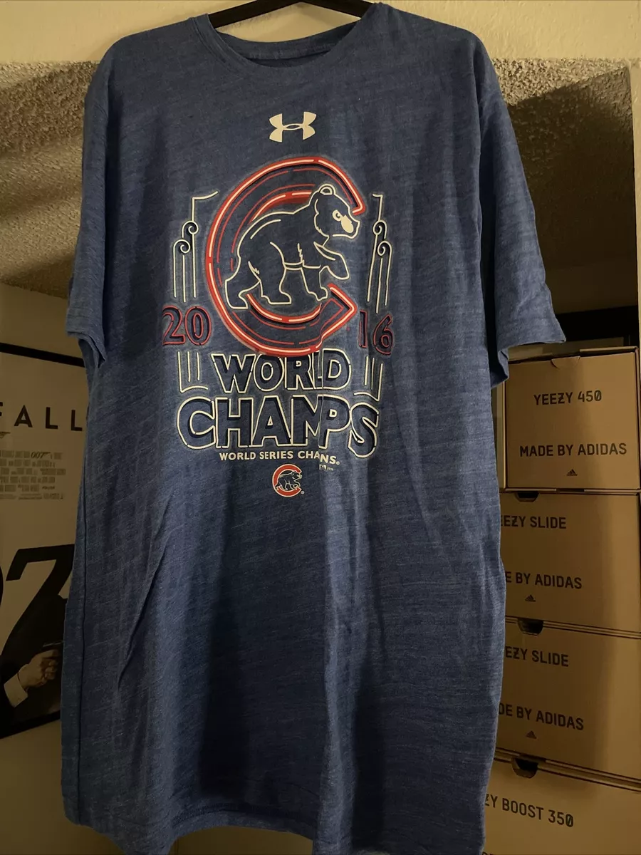 Under Armour, Shirts, Under Armour Chicago Cubs World Series Sweatshirt