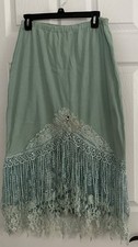 BEAUTIFUL WOMENS DRESSY FRINGED SKIRT, BLING, KNIT