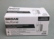 Broan NuTone White Sensaire Humidity Sensing Fan Vent Auto Wall Control 82W