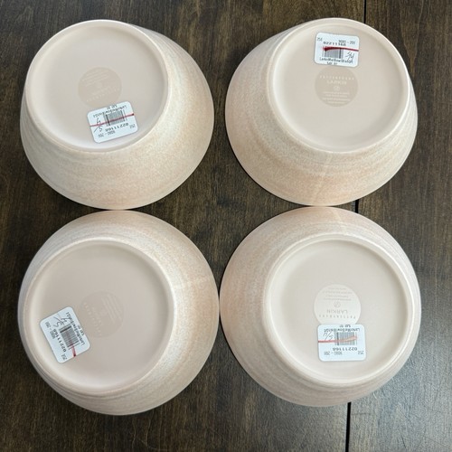 POTTERY BARN LARKIN OUTDOOR MELAMIN 8-TEILIGES SALATTELLER- UND SCHÜSSEL-SET ~ ROUGE - Bild 10 von 12