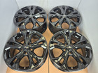 4x GLOSS BLACK GENUINE FORD MONDEO TRANSIT S MAX FOCUS C MAX 17 ALLOY WHEELS