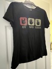 Rock, Paper, Scissors Tshirt. Rock & Roll Women’s Size Large. Black. — photo 7