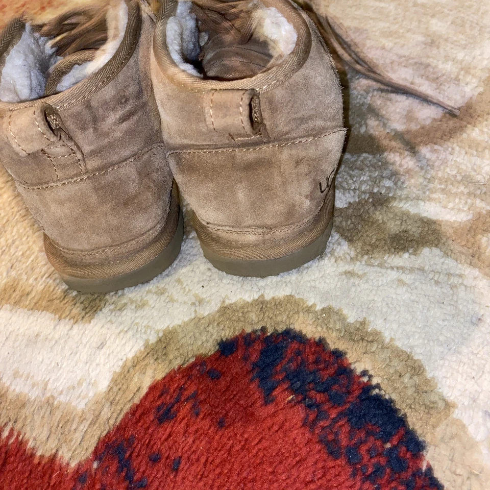 UGG Classic Ultra Mini Canary Yellow Boys' Size 7 - Image 4 of 4