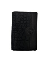 GIANNI VERSACE Card Case Blk Men's Used
