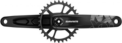 SRAM NX Eagle DUB FAT Kurbelgarnitur 175 mm 30T - robuste 1x12 MTB-Performanc...