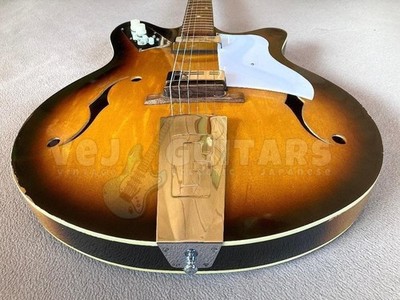 GUYATONE SG-S02 MUSICIAN 1965 CLEARANCE！ 1965 Guyatone SG-S02 “Musician” Semi-Acoustic Guitar Made in Japan