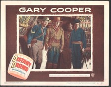 Distant Drums 11x14 Color Lobby Card #8 Gary Cooper Gregg Barton Arthur Hunnicut