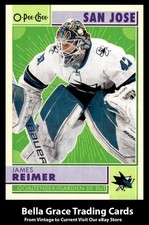2022-23 O-Pee-Chee James Reimer #445 San Jose Sharks Pee-Chee - Retro NHL Hockey