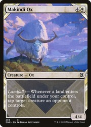 Makindi Ox (Showcase) Zendikar Rising #293
