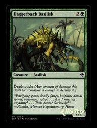 Daggerback Basilisk #11/80 Duel Decks: Zendikar vs. Eldrazi