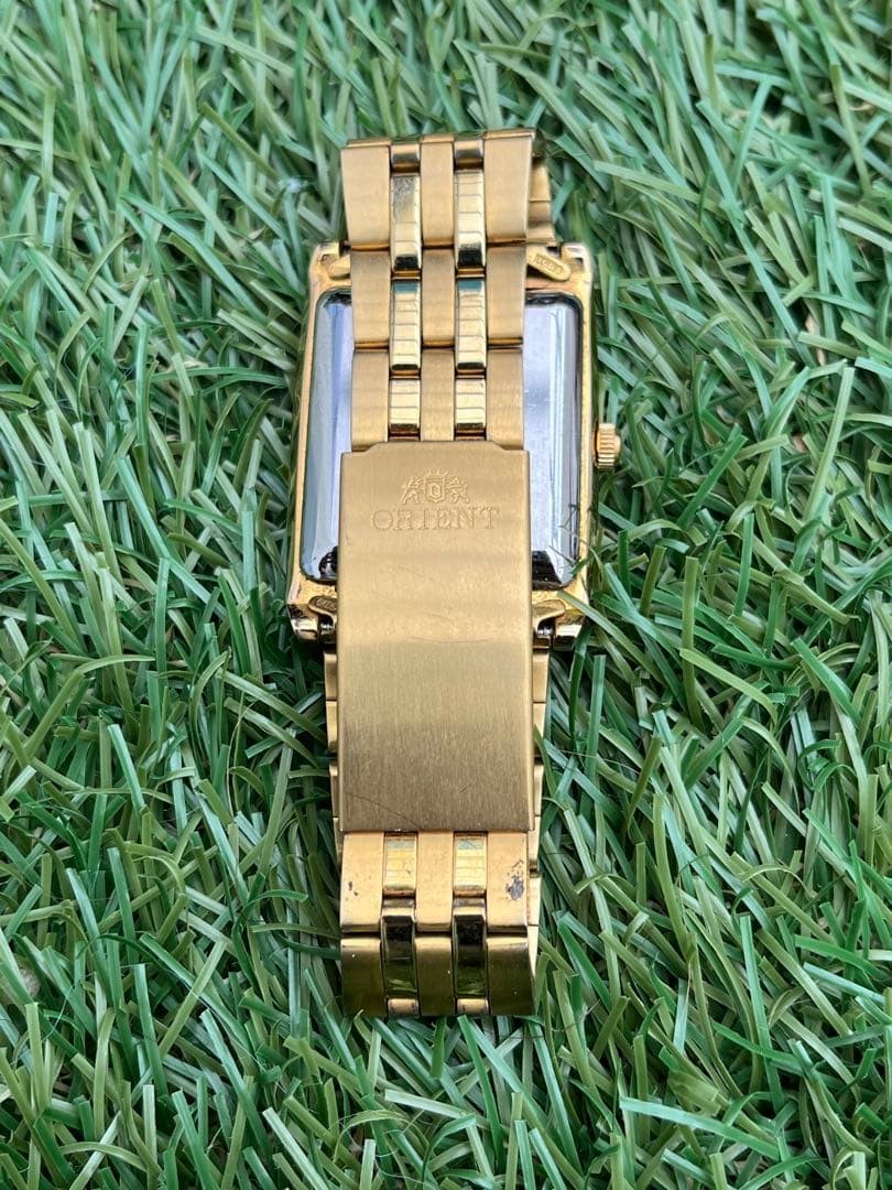 ORIENT Rectangular Day Date Automatic Watch Case … - image 5