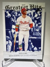BRYCE HARPER Insert 2026 Topps 2025's Greatest Hits Philadelphia Phillies MLB
