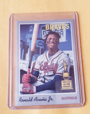 2019 Topps All Star Rookie Card of Ronald Acuna Jr.,,, Atlanta Braves,, Cloth. rookie card picture