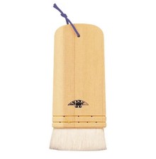 Japanese Geisha Kabuki Hinoki Wood Goat Hair 54mm Itahake Pro Stage Makeup Brush
