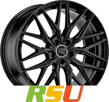 MSW MSW 50 gloss black 9.5x20" ET50 LK5 112 ML 73.1 Alufelgen 20 Zoll