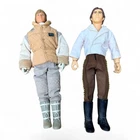 Vintage Star Wars Han Solo And Luke Skywalker 12" Inch Action Figure
