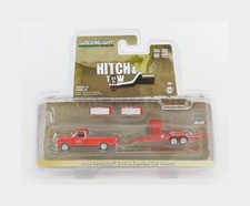 Greenlight Chevrolet C-10 Pick-up With Stp Trailer 1968 1:64 32260B