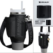 STANLEY All Day Quencher Carry All / 40oz Tumbler Crossbody / boot / 2 straw cap