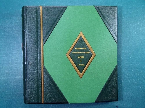 Collection French Colonies Album unused / used stamps Indochina Vietnam