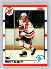 1990-91 Score Canadian #378 Tommy Albelin New Jersey Devils