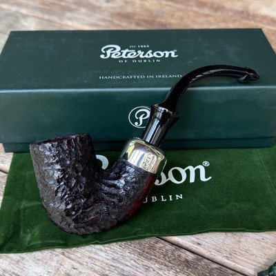 Peterson System Standard Rusticated (309) P-Lip Tobacco Pipe New