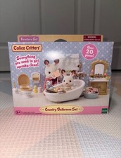 Calico Critters Sylvanian Families Country Bathroom Set new In Box