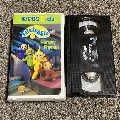 PBS Kids Teletubbies: Nursery Rhymes VHS NTSC Full Screen Interactive (1999)
