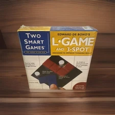 Rex Boardgame Two Smart Games 3-Spot and L-Game Box