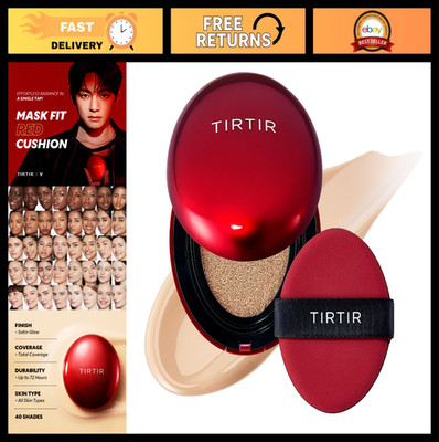 Full Coverage Red Cushion Foundation - Weightless, Satin Glow, Tattoo Cover Up,