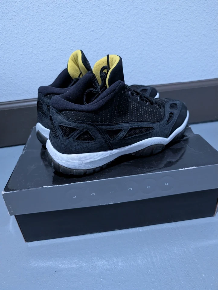 Nike Air Jordan 11 ретро IE низкий Zest желтый черный размер 10 - Изображение 4 из 4