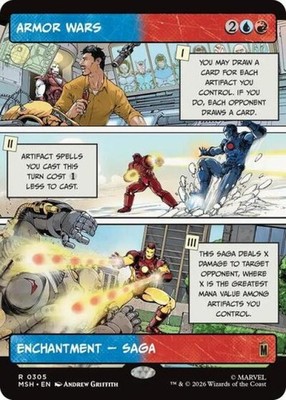 Armor Wars (Borderless) - Near Mint MTG Marvel Super Heroes